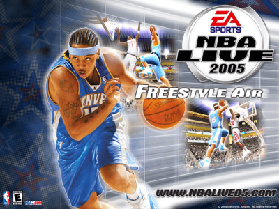 NBA Live 2005 (USA) Title  Snaps
